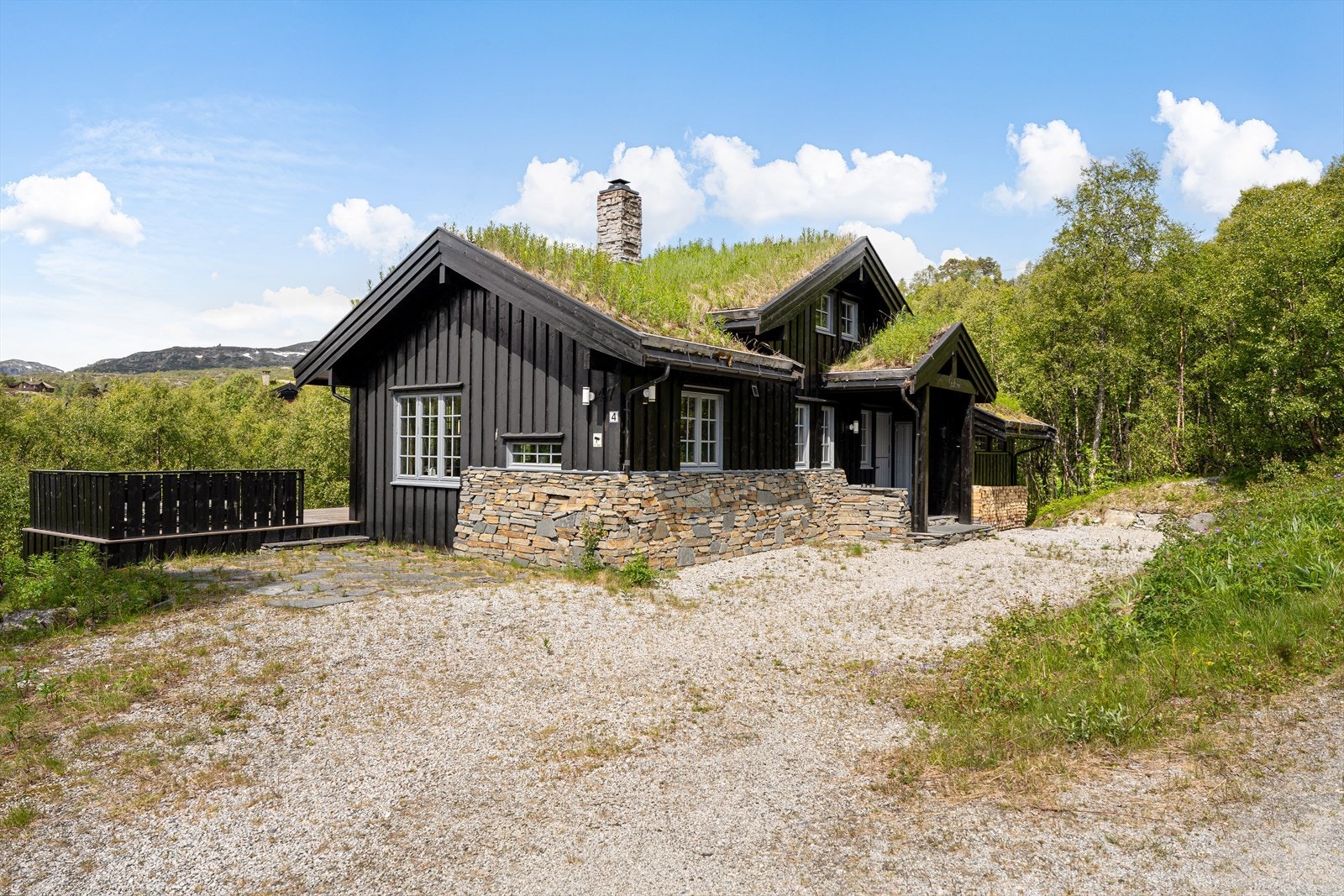 Parkering på egen tomt Galleribilde