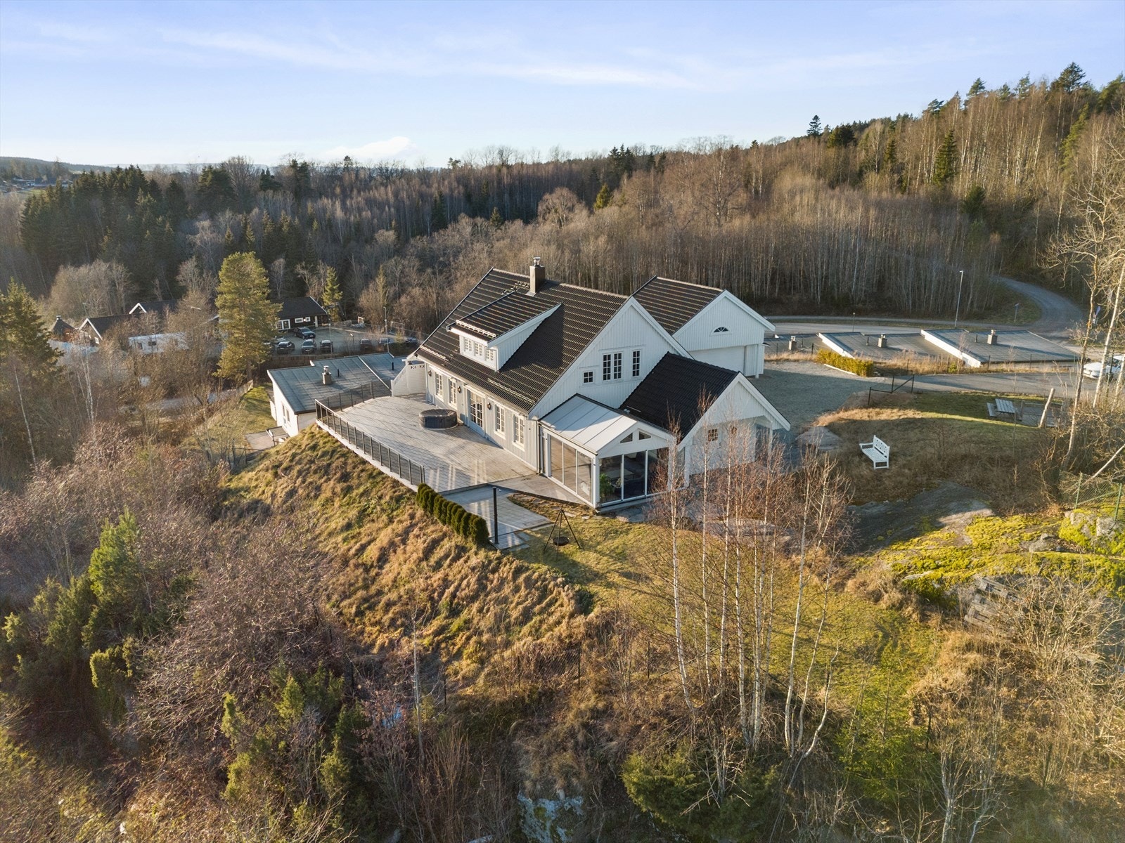 Øvre Berget er en herskapelig eiendom som må oppleves! Galleribilde