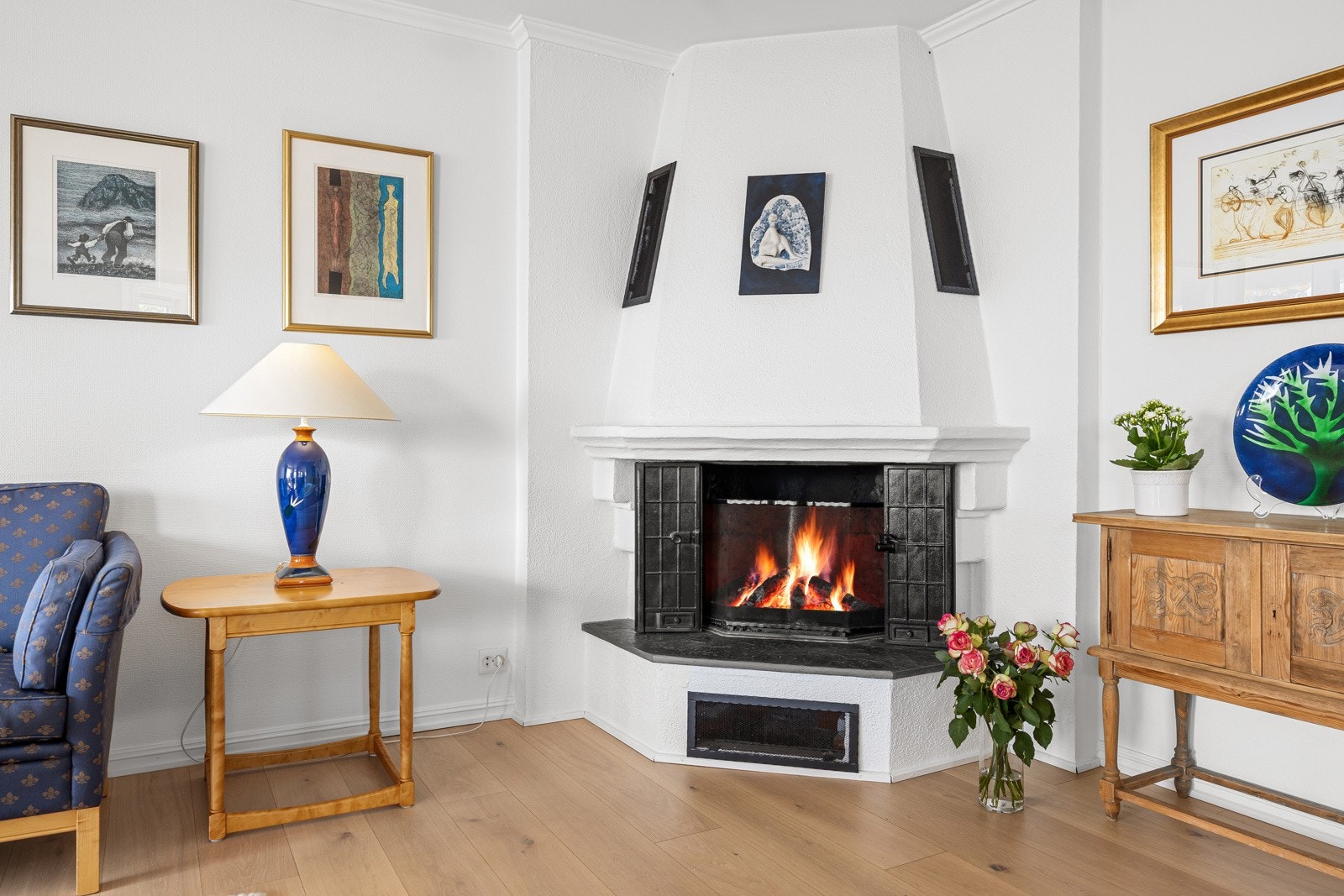 Her ligger alt til rette for trivsel og hygge i alle årstider. Galleribilde