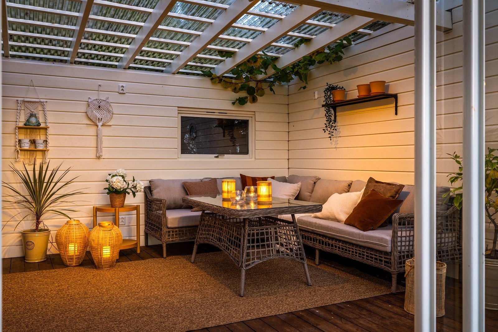 Tenk å nyte sene kvelder her i godt selskap! Galleribilde