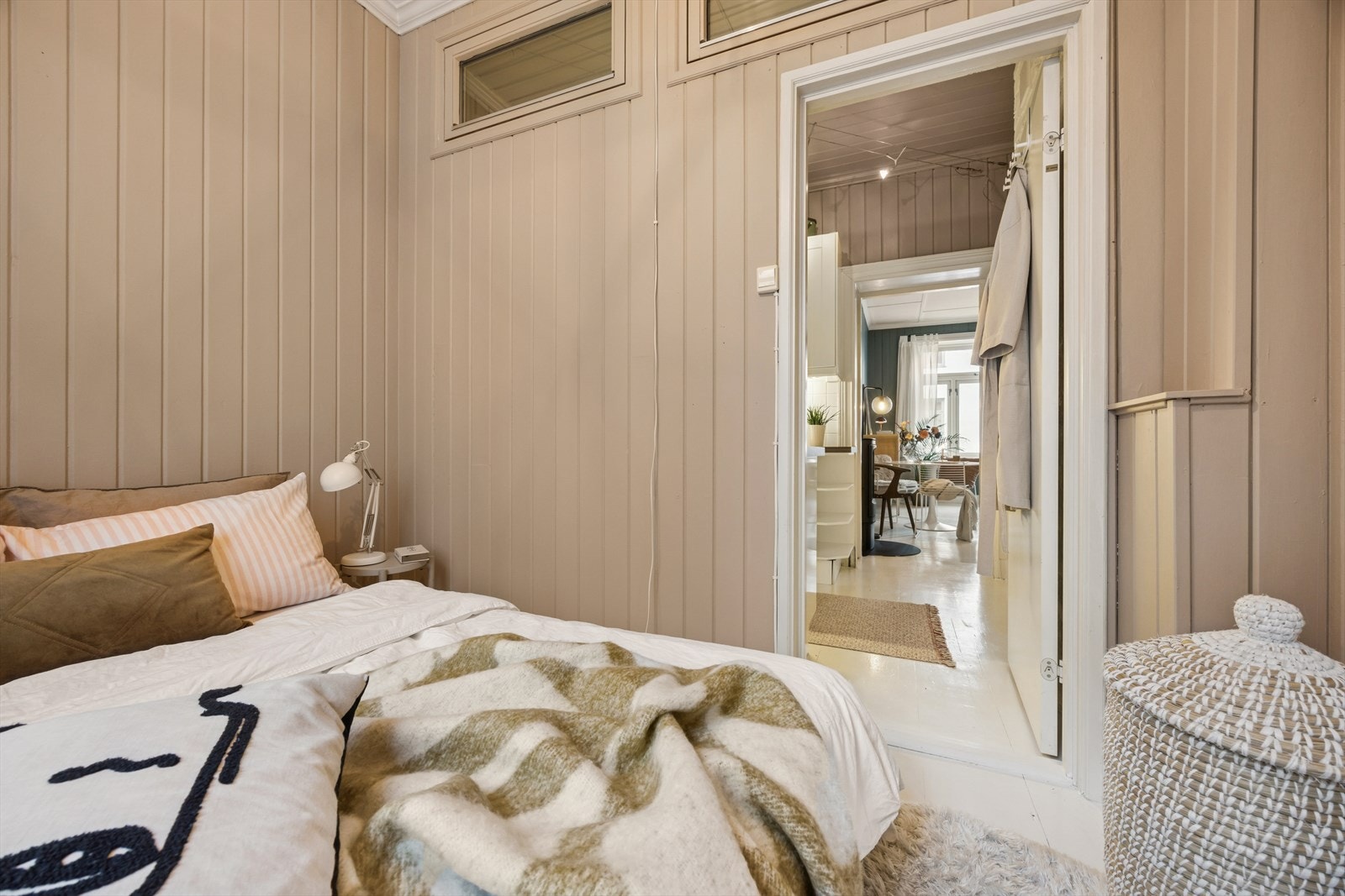 Soverommet ble for øvrig malt nylig i høst. Galleribilde