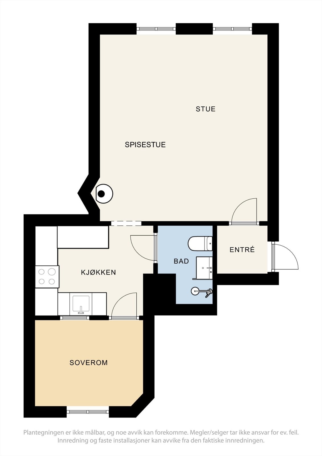 Plantegning. Galleribilde