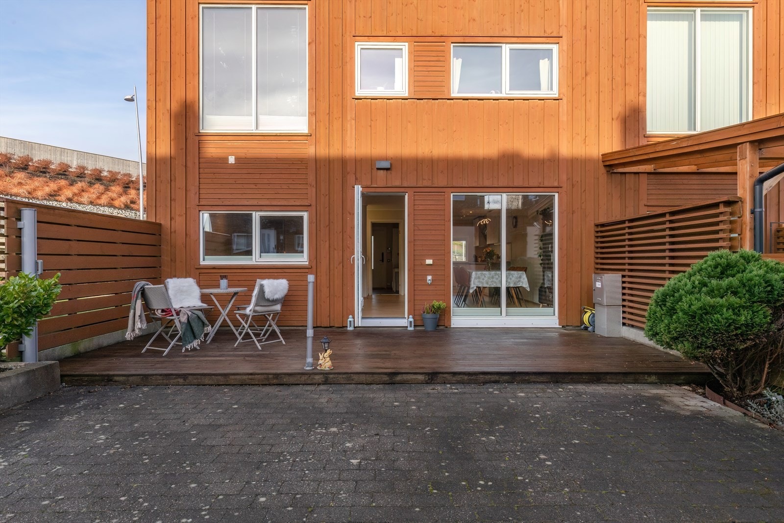 Sørvest vendt terrasse Galleribilde