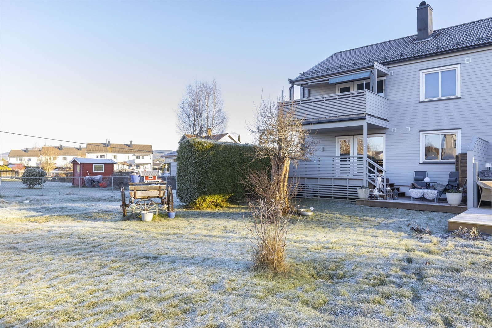 Leiligheten disponerer egen hagedel Galleribilde