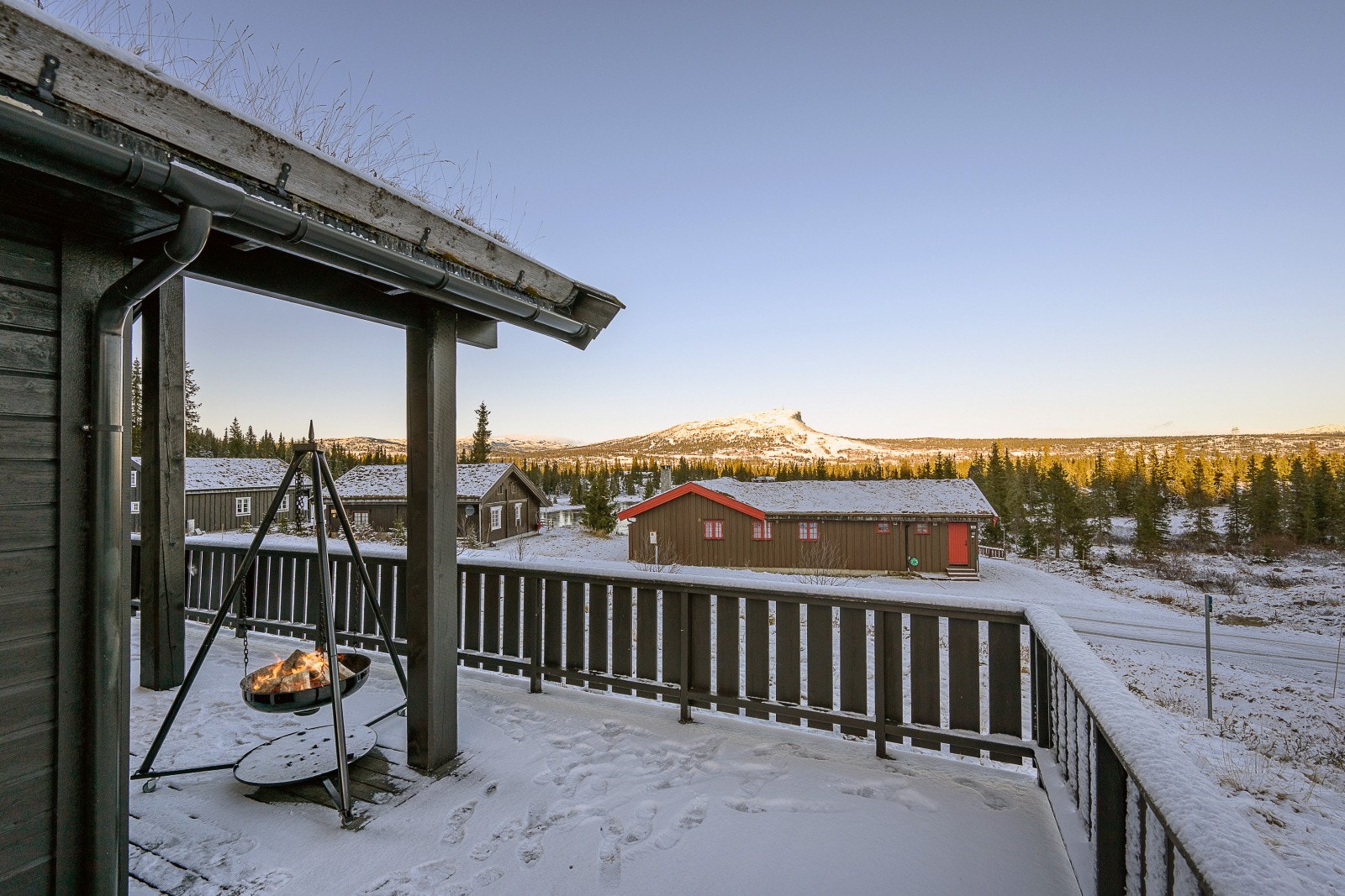 Nyt utsikten mot Skeikampen! Galleribilde