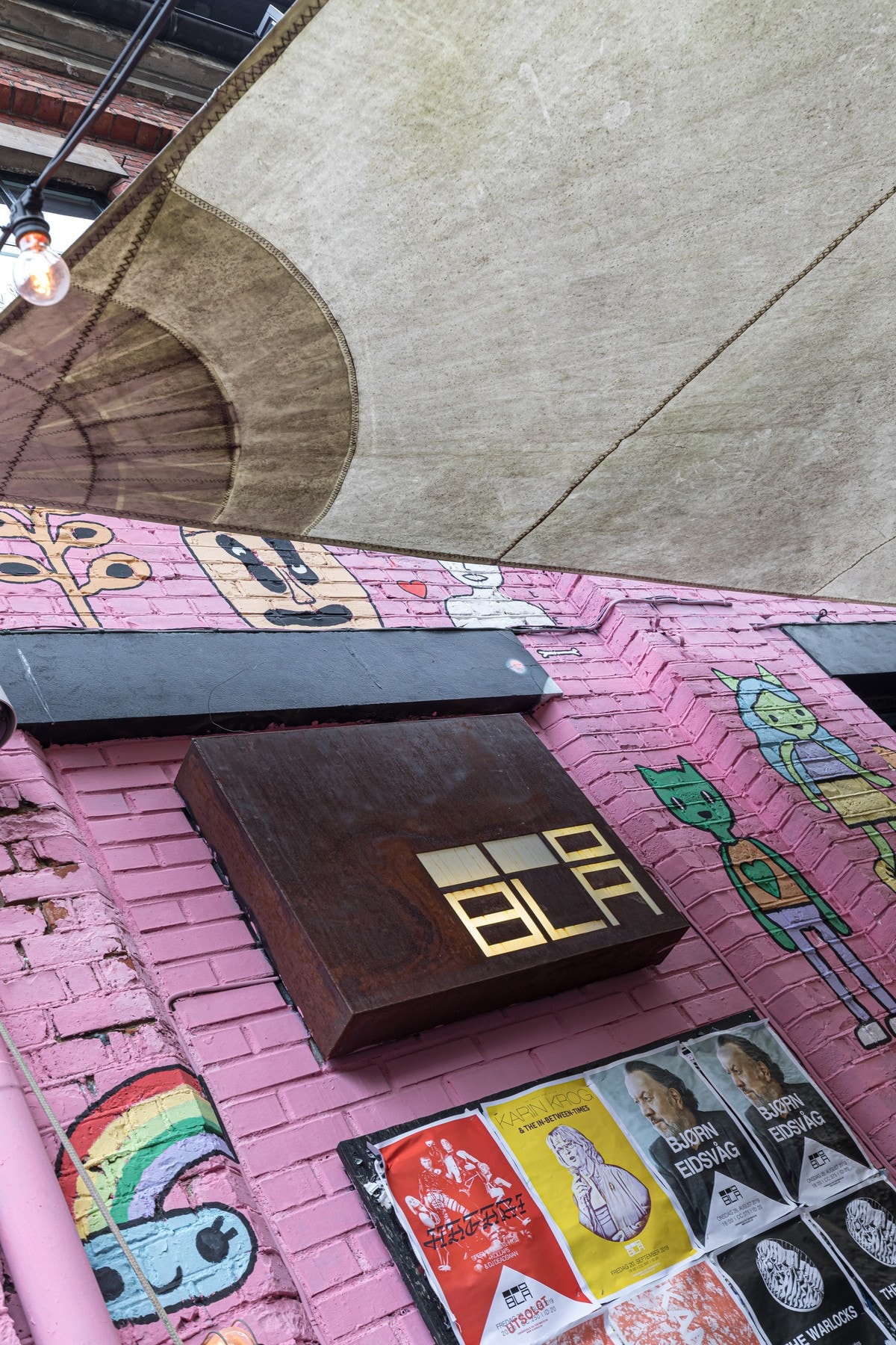 Nærområde - Blå. Galleribilde