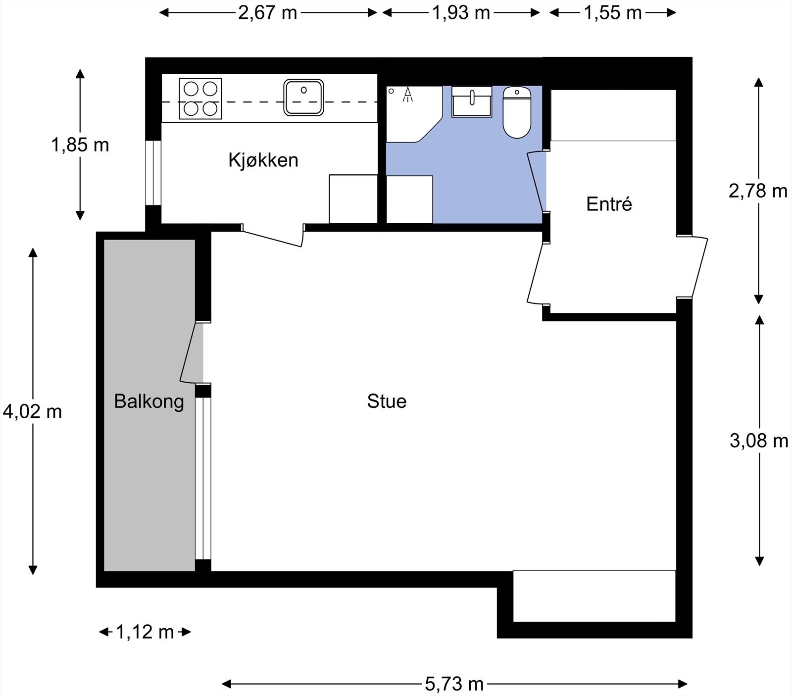 Plantegning. Galleribilde