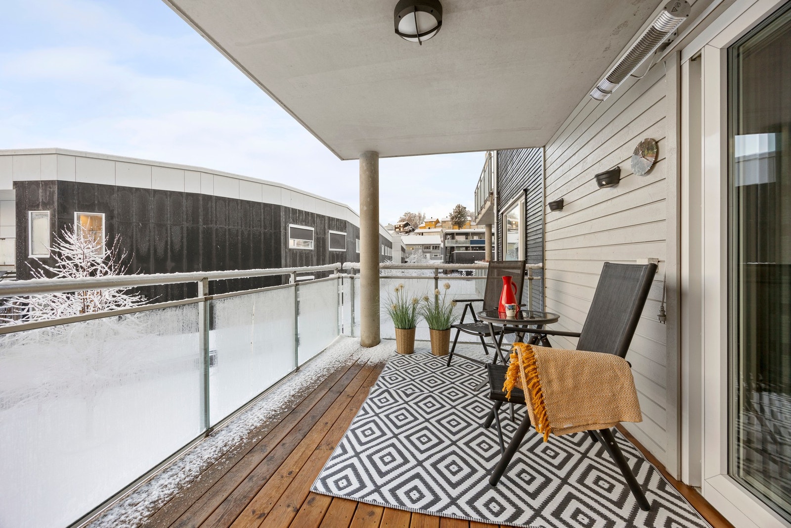 God plass til utemøblement Galleribilde