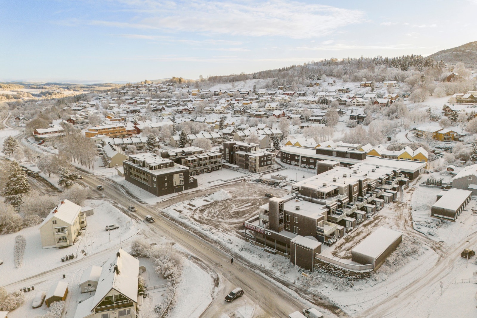 Gangavstand til bysentrum Galleribilde