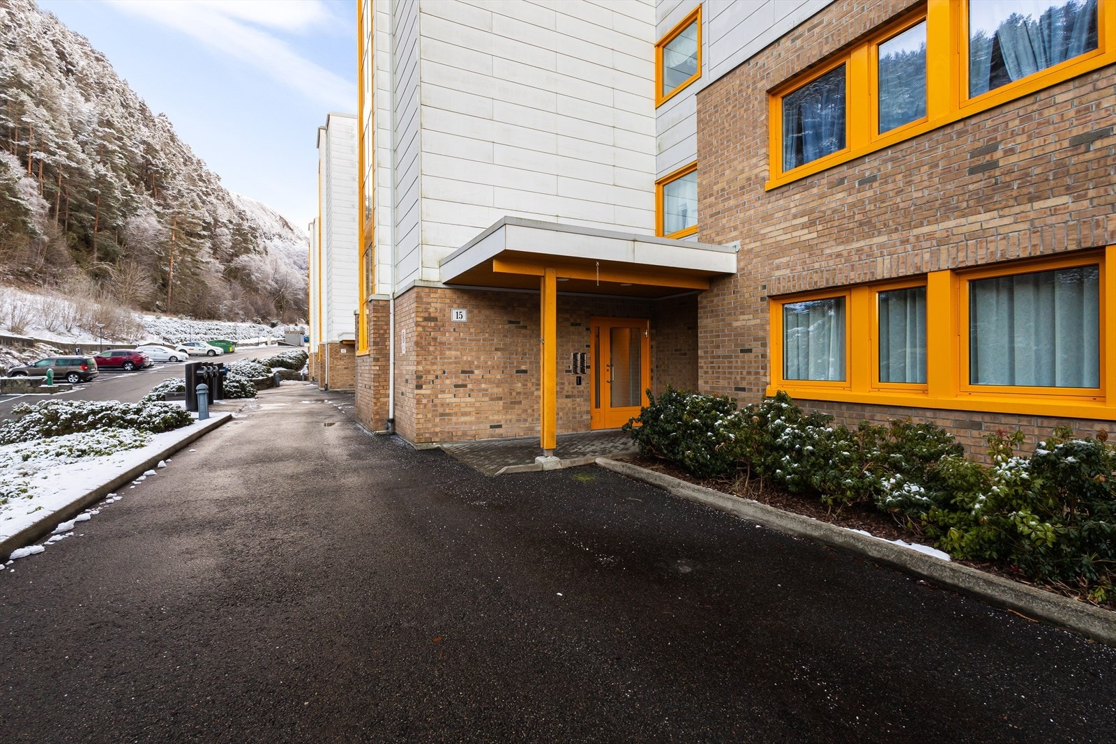 Felles inngangsparti Galleribilde