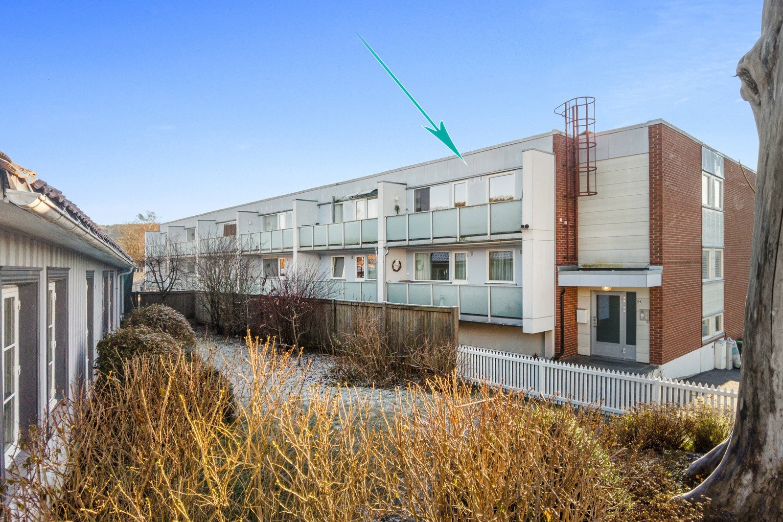 Leiligheten ligger i 2. etasje - toppetasjen Galleribilde