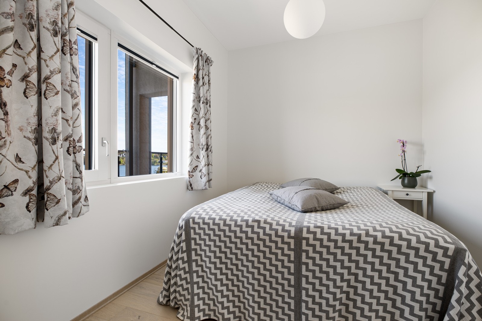 Soverom 3 med plass til dobbeltseng og garderobeskap Galleribilde