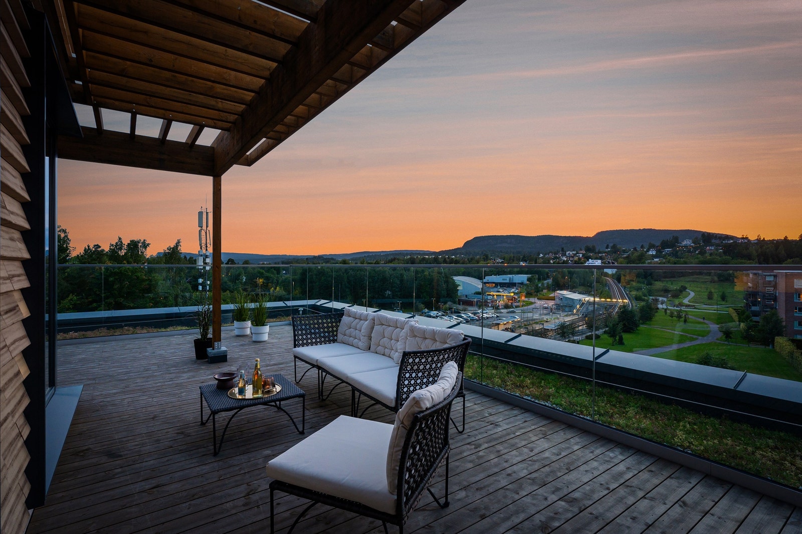 Her er det lett å sette seg tilbake og nyte late dager og kvelder Galleribilde