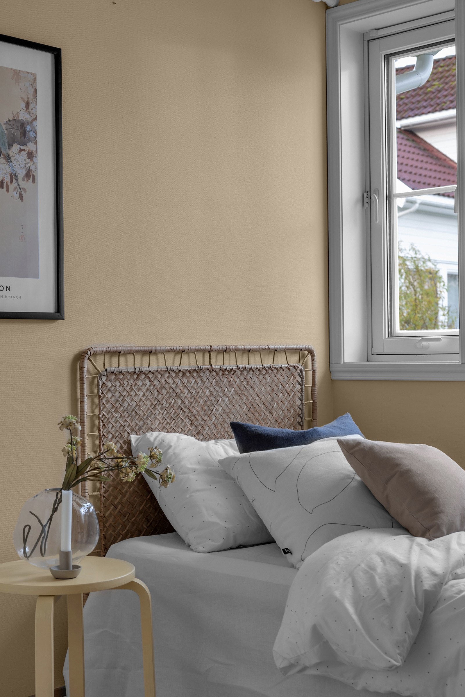 Praktisk og fint soverom Galleribilde