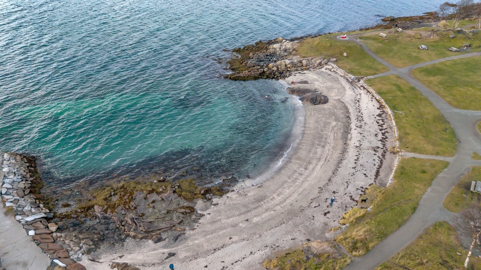 Tromsøs mest kjente rekreasjonsområde, Telegrafbukta, er næmeste nabo Galleribilde
