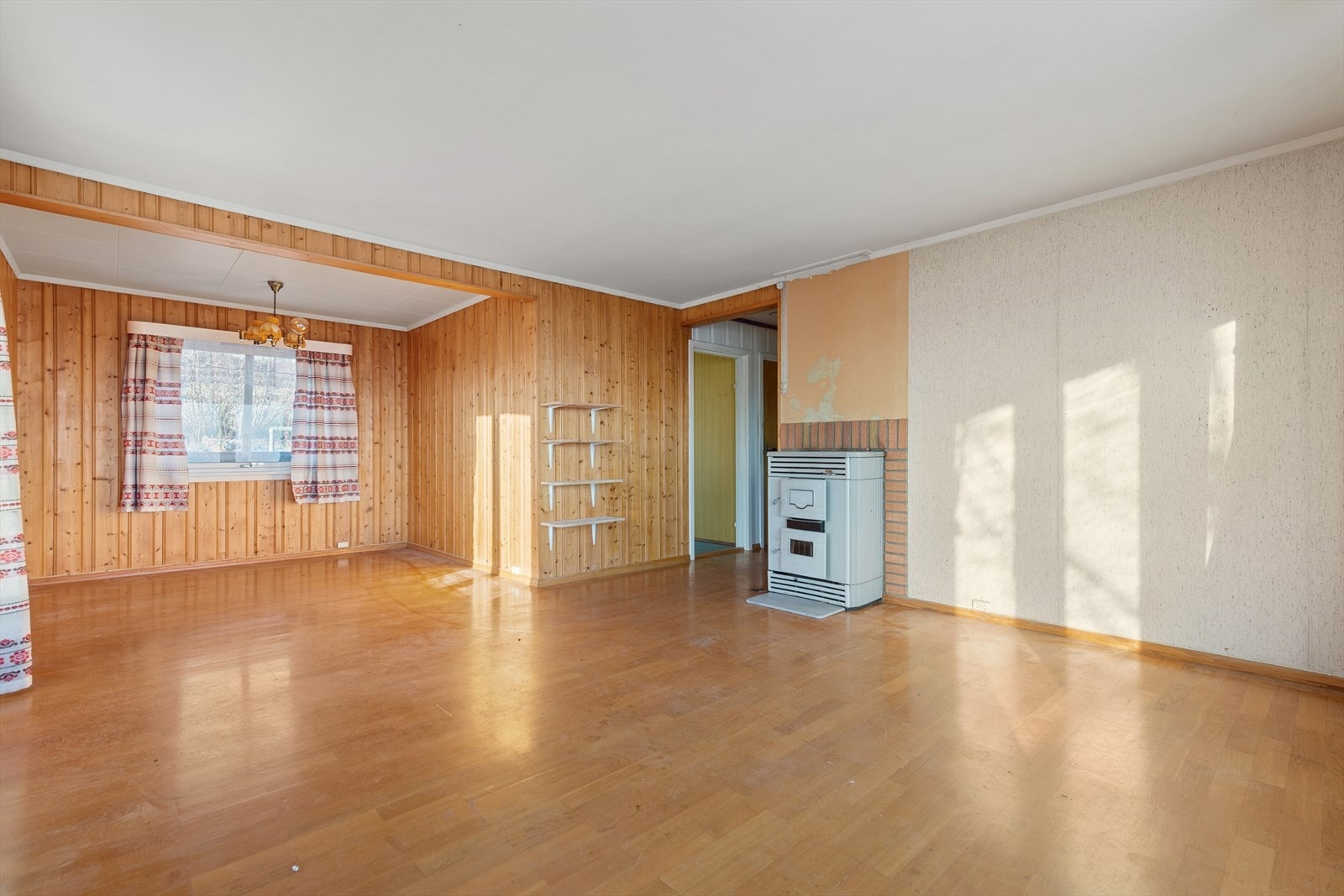 Vedovn sikrer effektiv oppvarming. Galleribilde