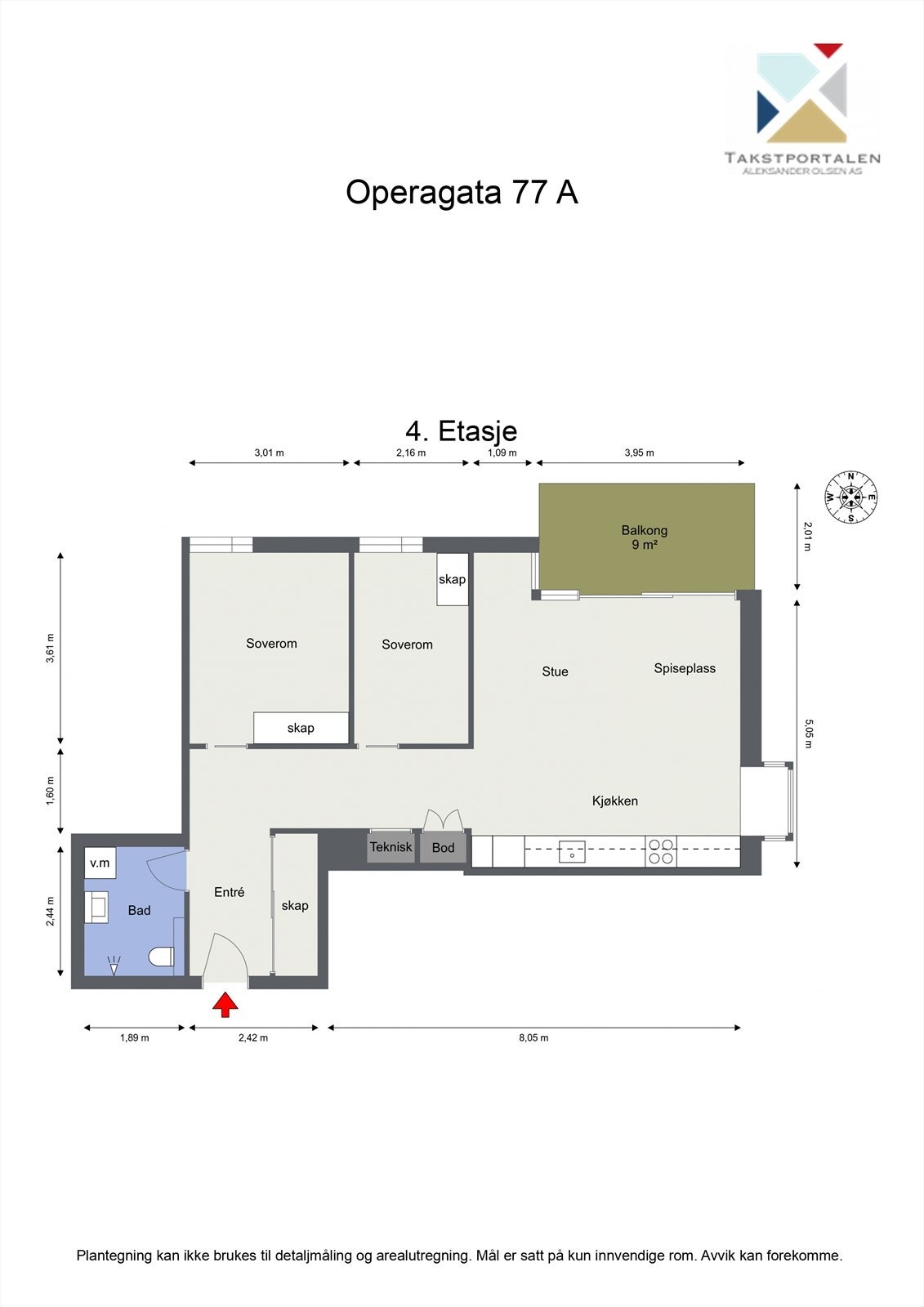 Plantegning. Galleribilde