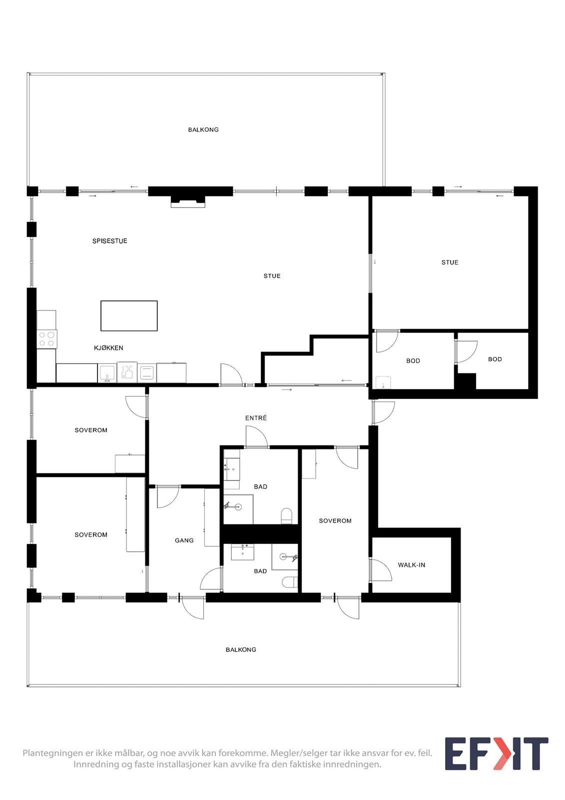 Plantegning. Galleribilde