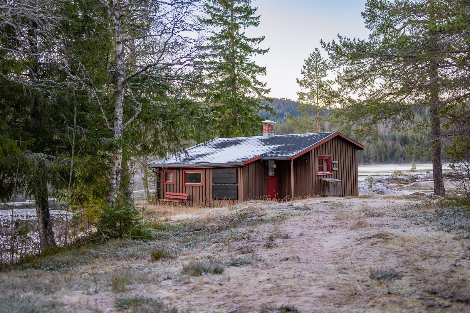 Her fra sør der man kommer inn på odden. Galleribilde