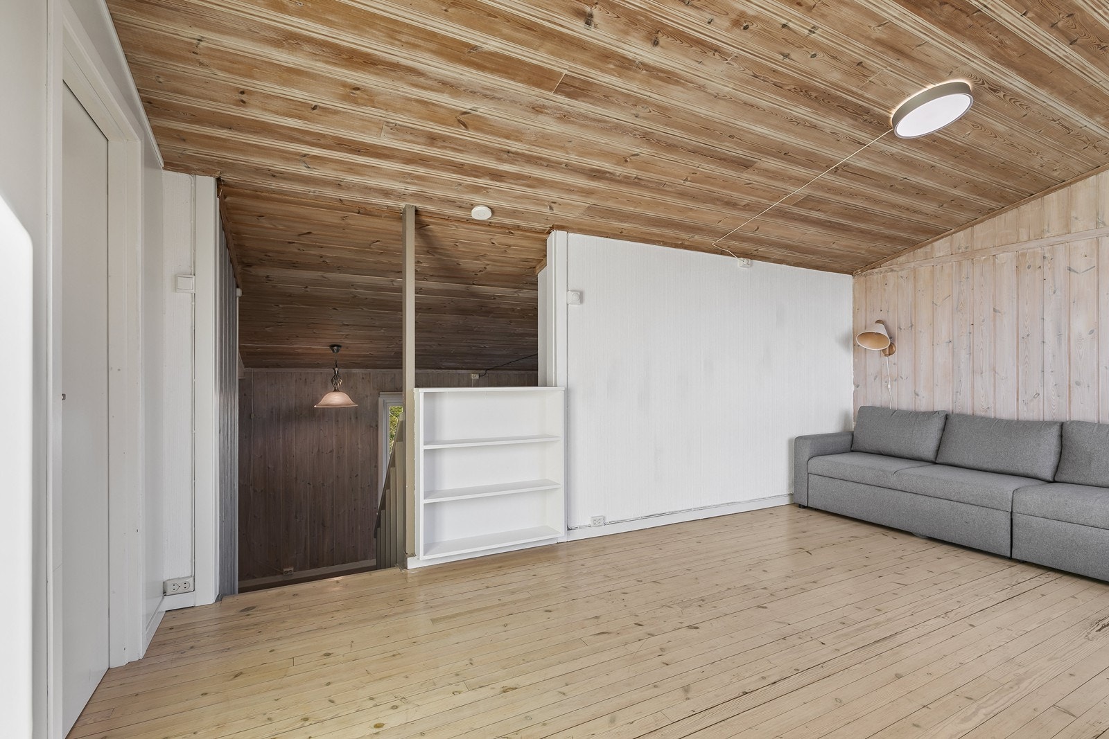 Plan 4 har en stor stue og soverom/kontor. Galleribilde