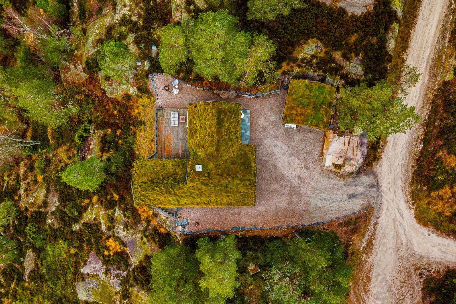 Fugleperspektiv Galleribilde