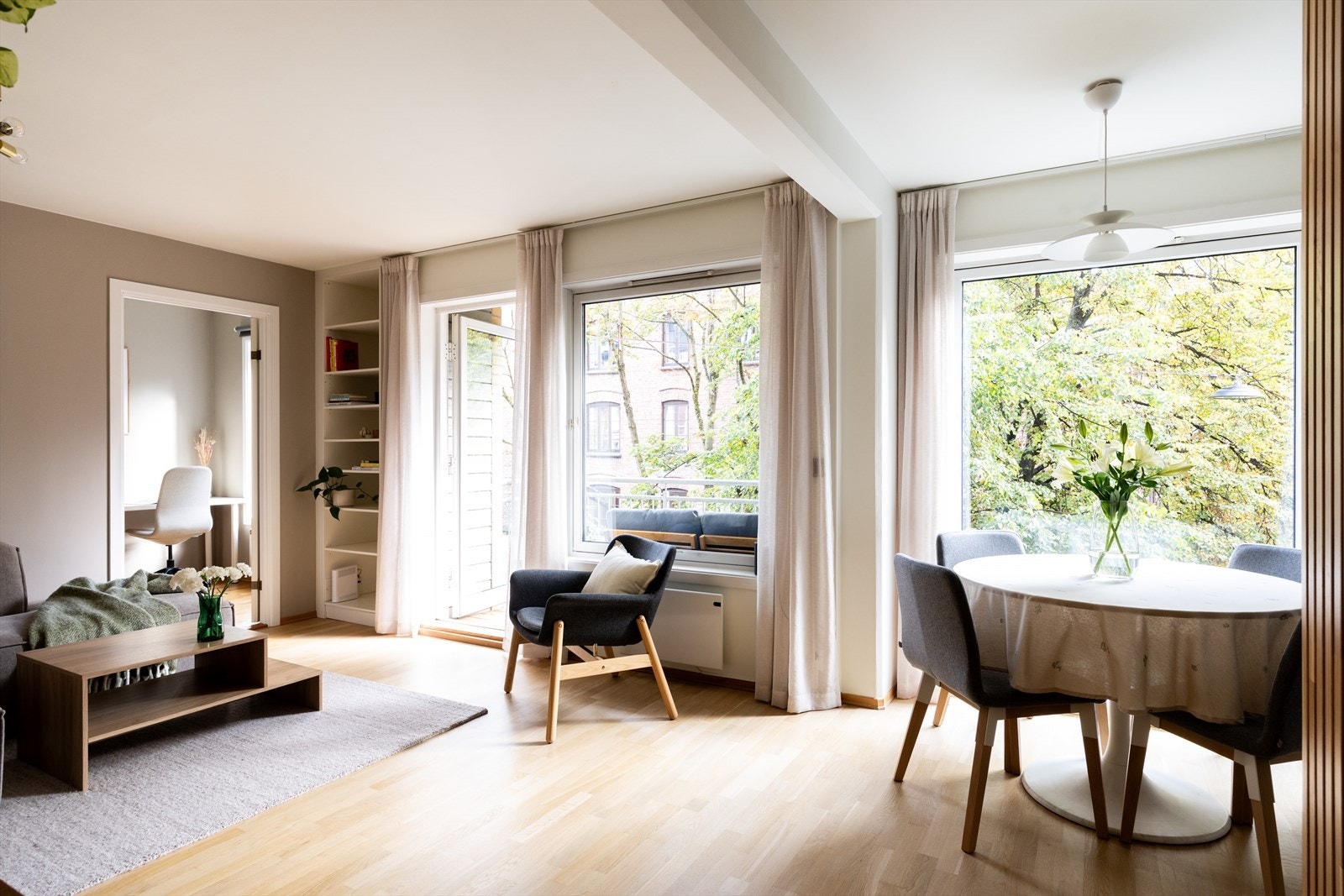 - En lys og hyggelig 3-roms selveierleilighet med sentral og attraktiv beliggenhet på Grünerløkka - Galleribilde