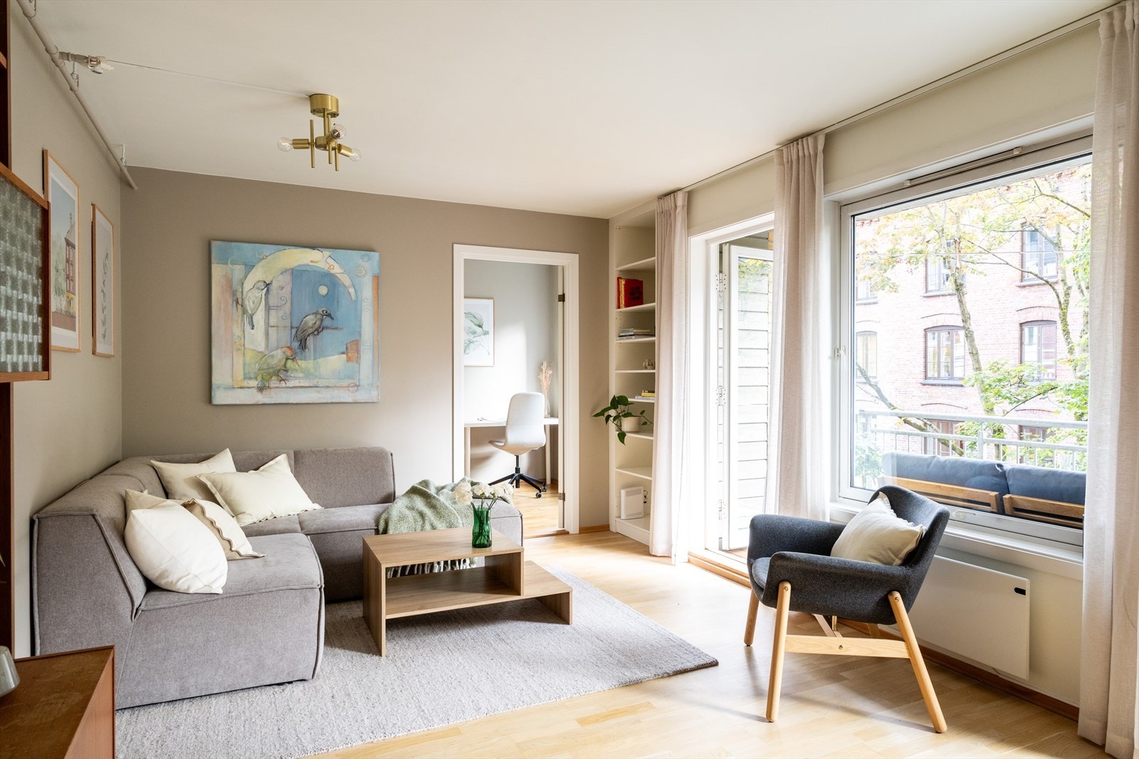 - Lys og hyggelig stue - Galleribilde