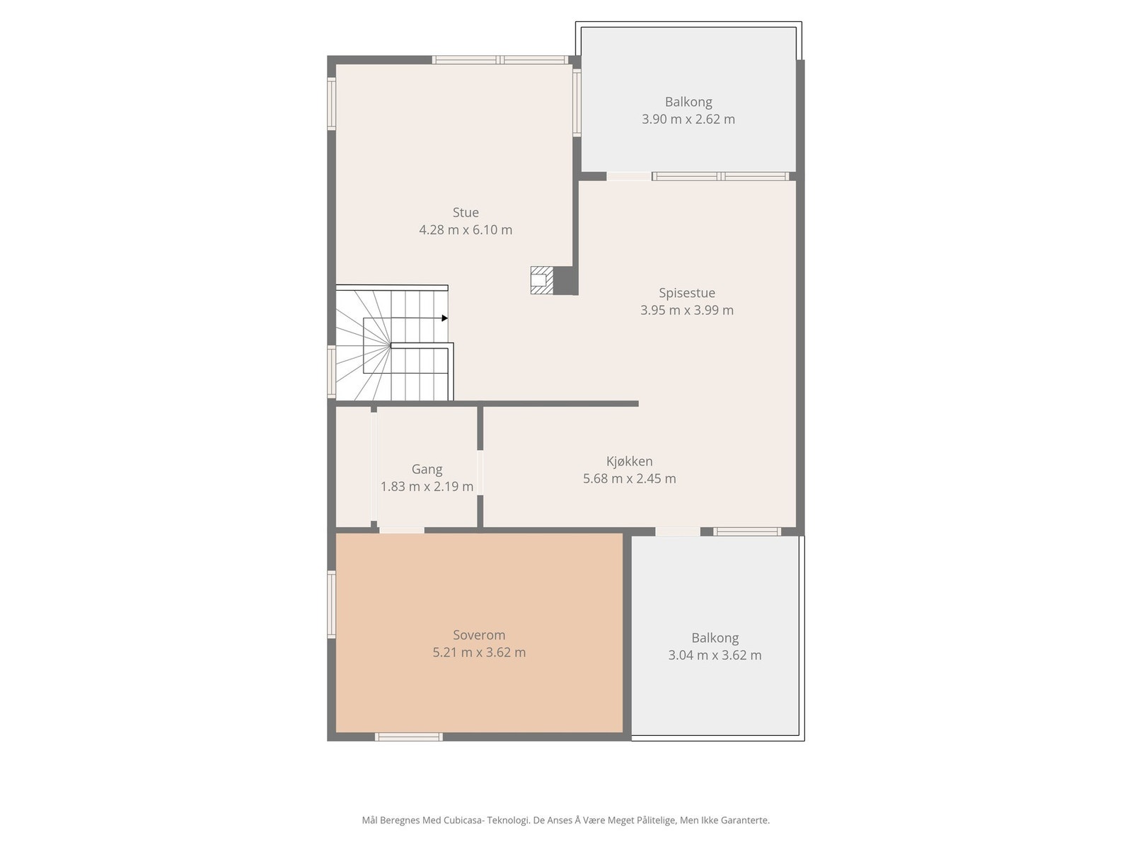 Plantegning 2.etasje. Galleribilde