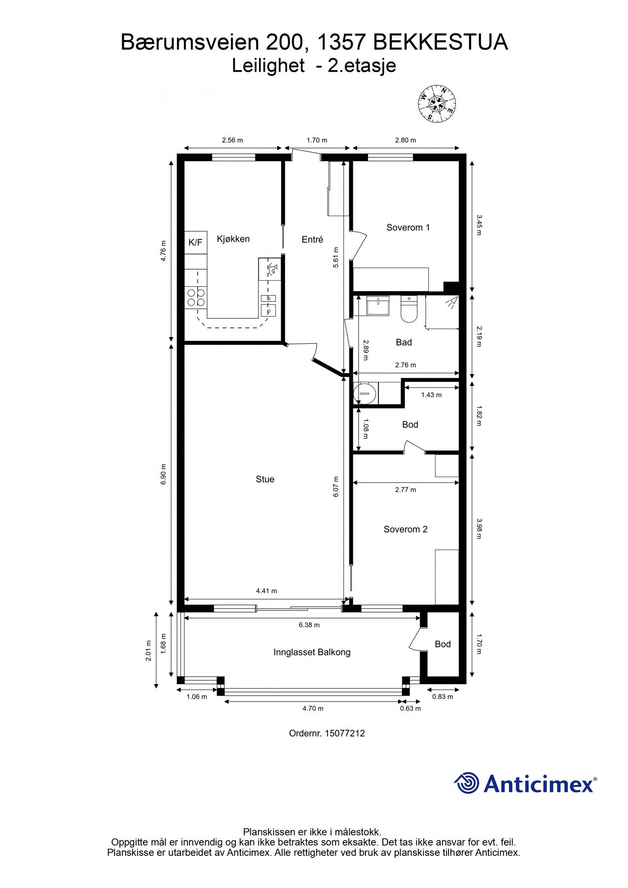 Plantegning. Galleribilde