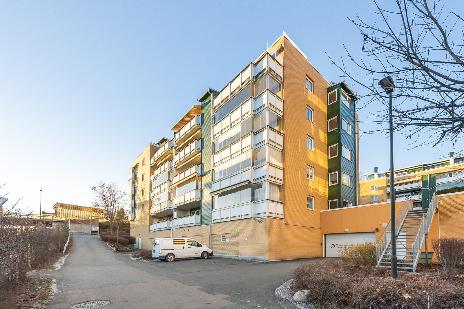 Fasadebilde mot sørøst. Galleribilde