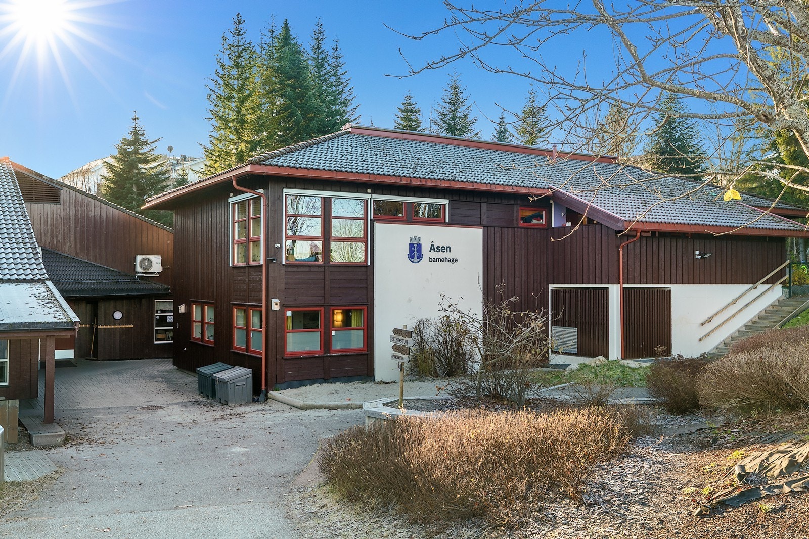 Det er også umiddelbar nærhet til Åsen barnehage. Galleribilde