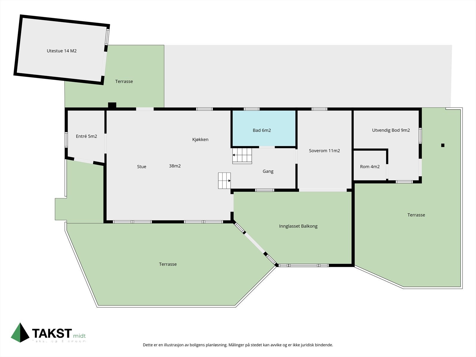 Plantegnig hovedplan. Galleribilde
