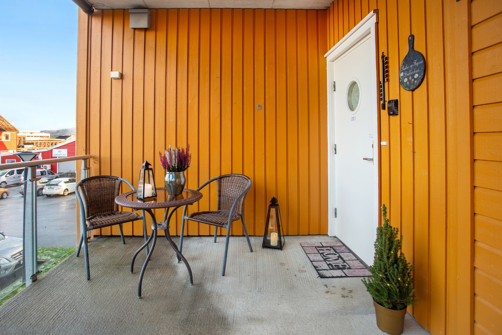 Inngangsparti Galleribilde