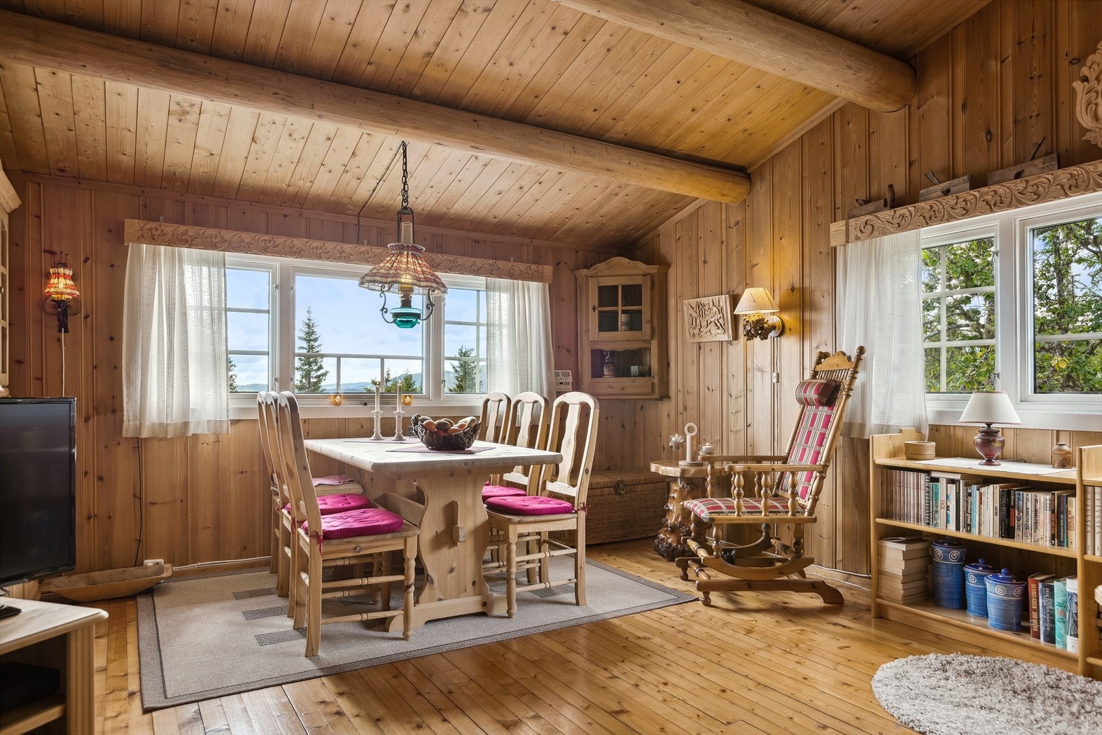 Her kan alle samles til en hyggelig frokost, og planlegge dagens tur. Galleribilde