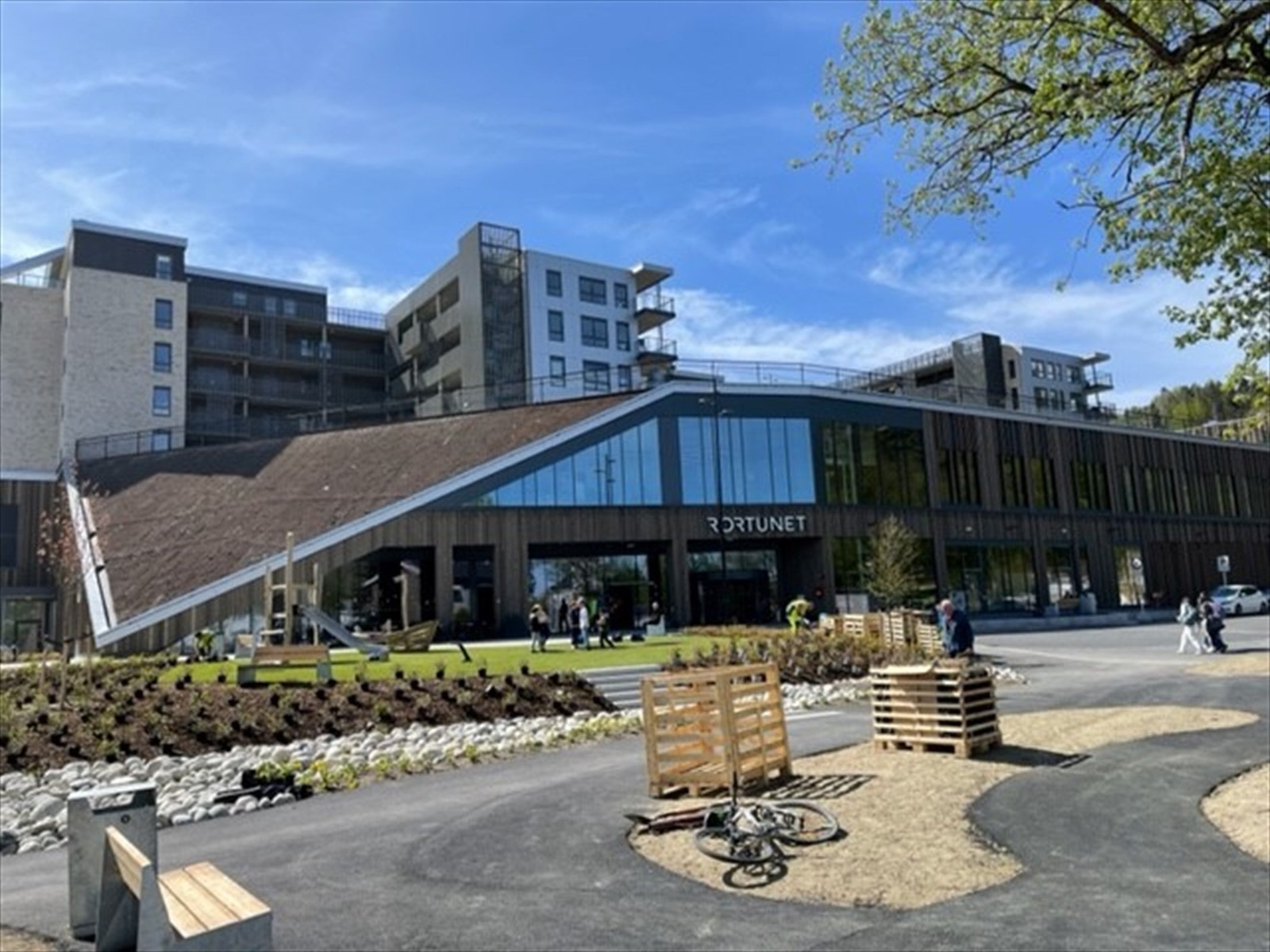 Rortunet.handlesenter åpnet dørene høsten 2021 Galleribilde