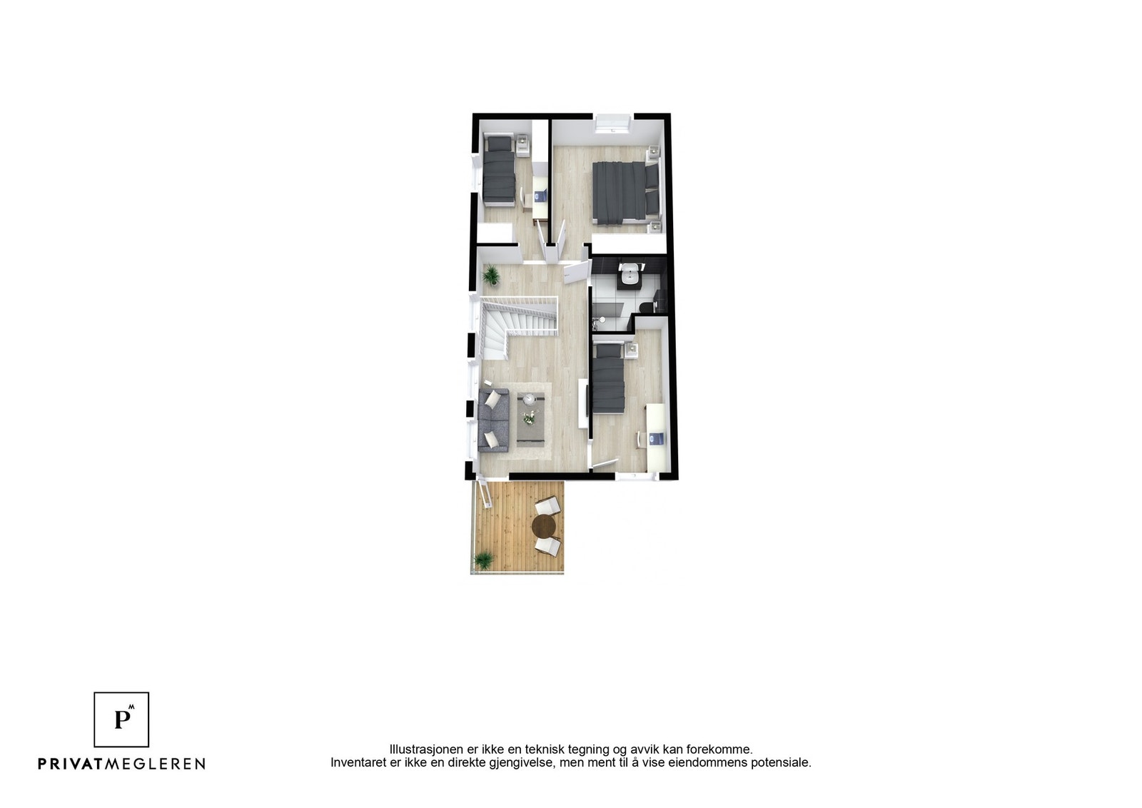 2. etasje. Galleribilde