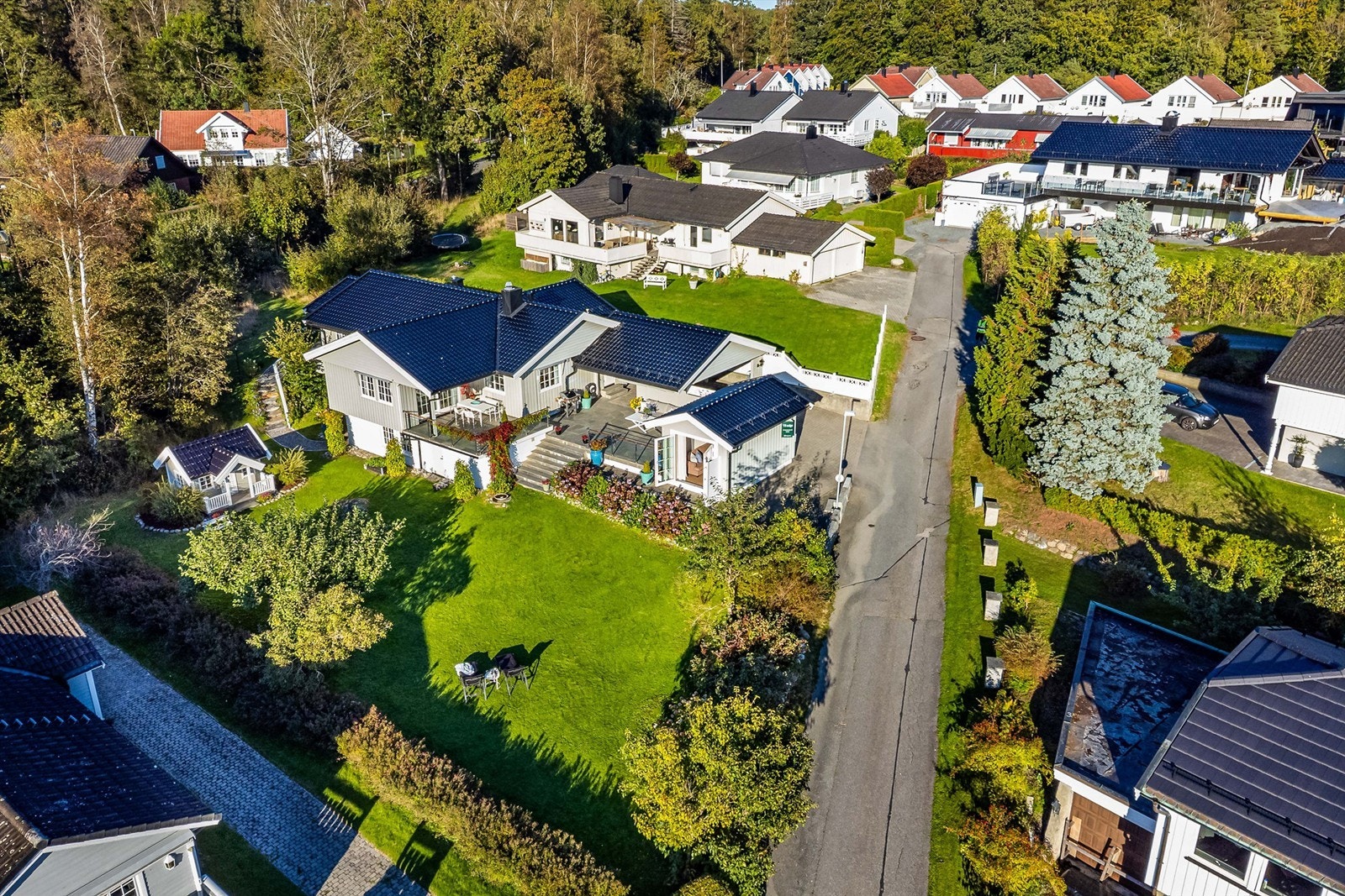 Åsfaret er en rolig blindgate med lite trafikk og et barnevennlig miljø. Galleribilde