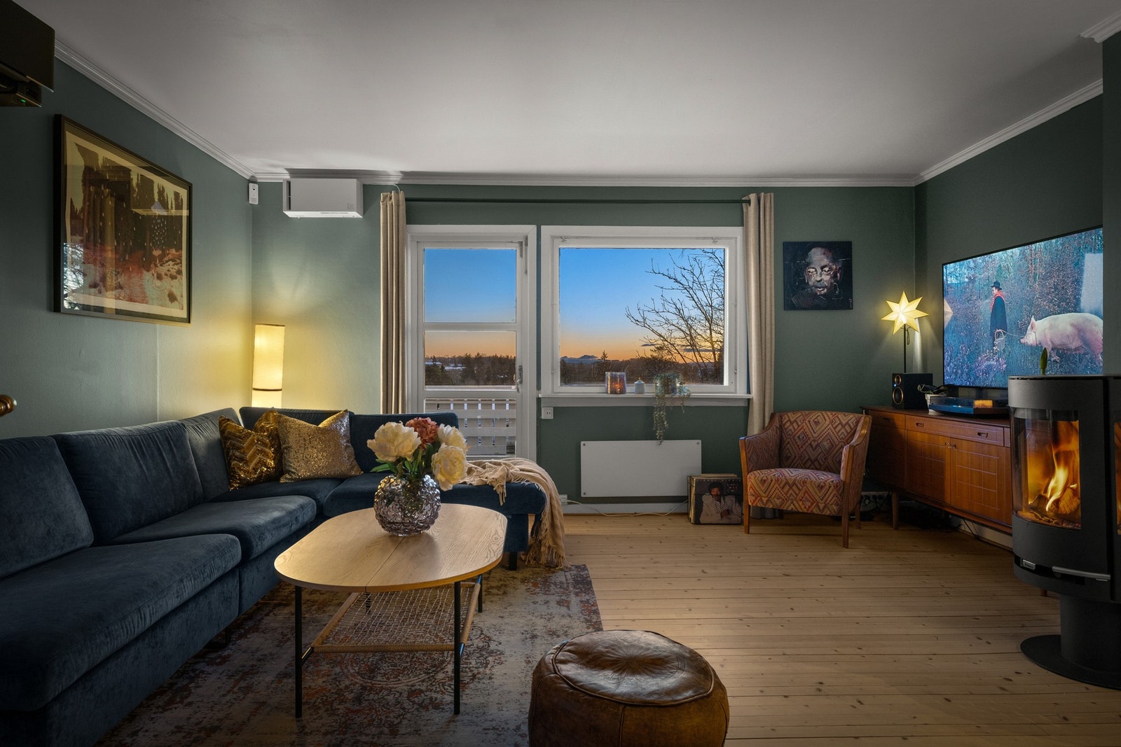 Enebolig beliggende i barnevennlige omgivelser Galleribilde