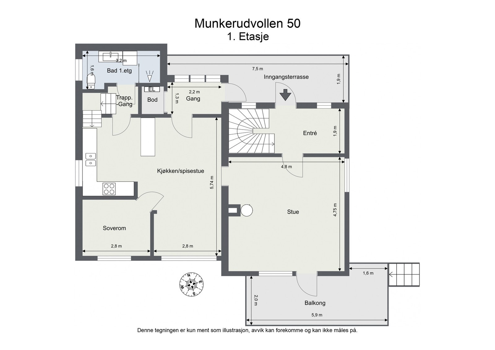 1. Etasje Galleribilde