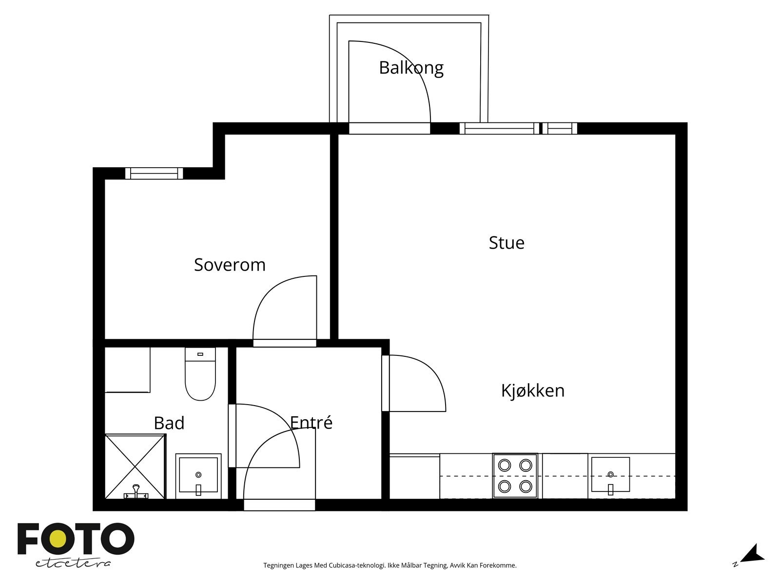 Planskisse - Ikke målbar. Galleribilde