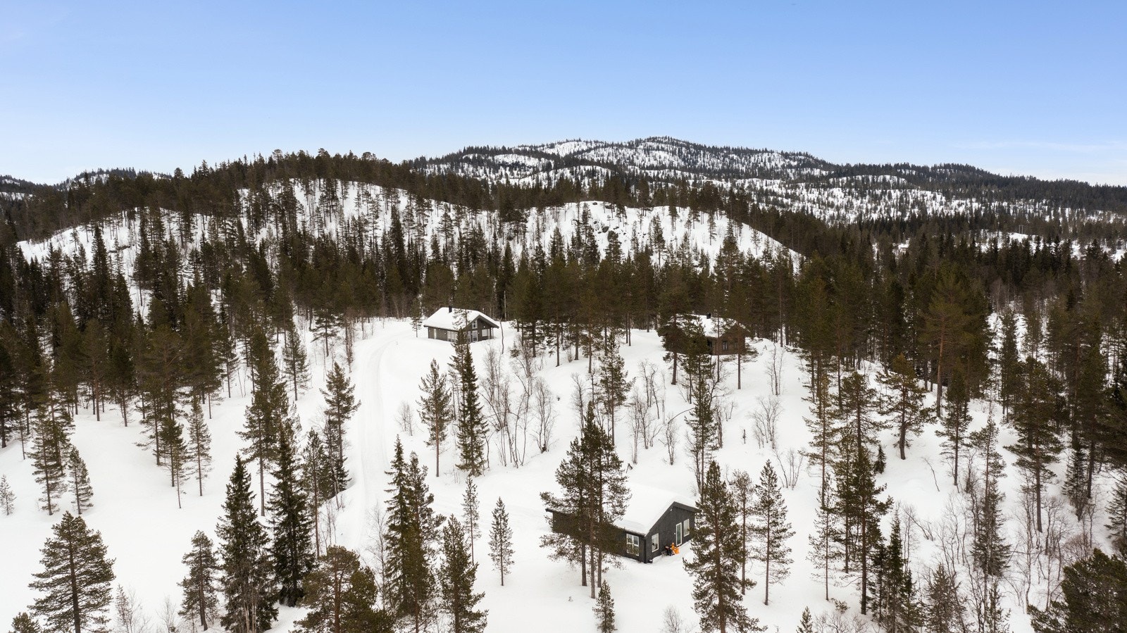 Nærområdet kan by på flott turterreng året rundt, samtidig som alle fasilitetene og skianleggene i Raulands-området kun ligger en liten kjøretur unna. Galleribilde