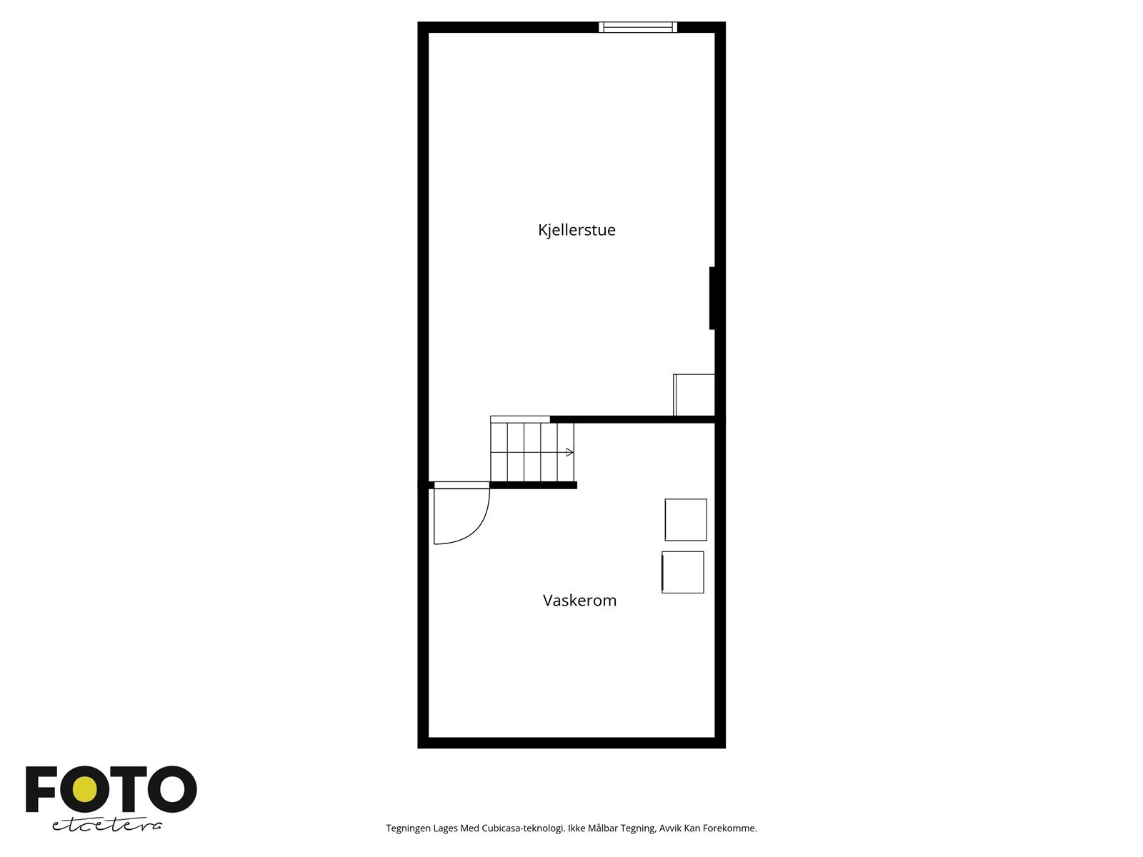 Planskisse kjeller - ikke målbar. Galleribilde