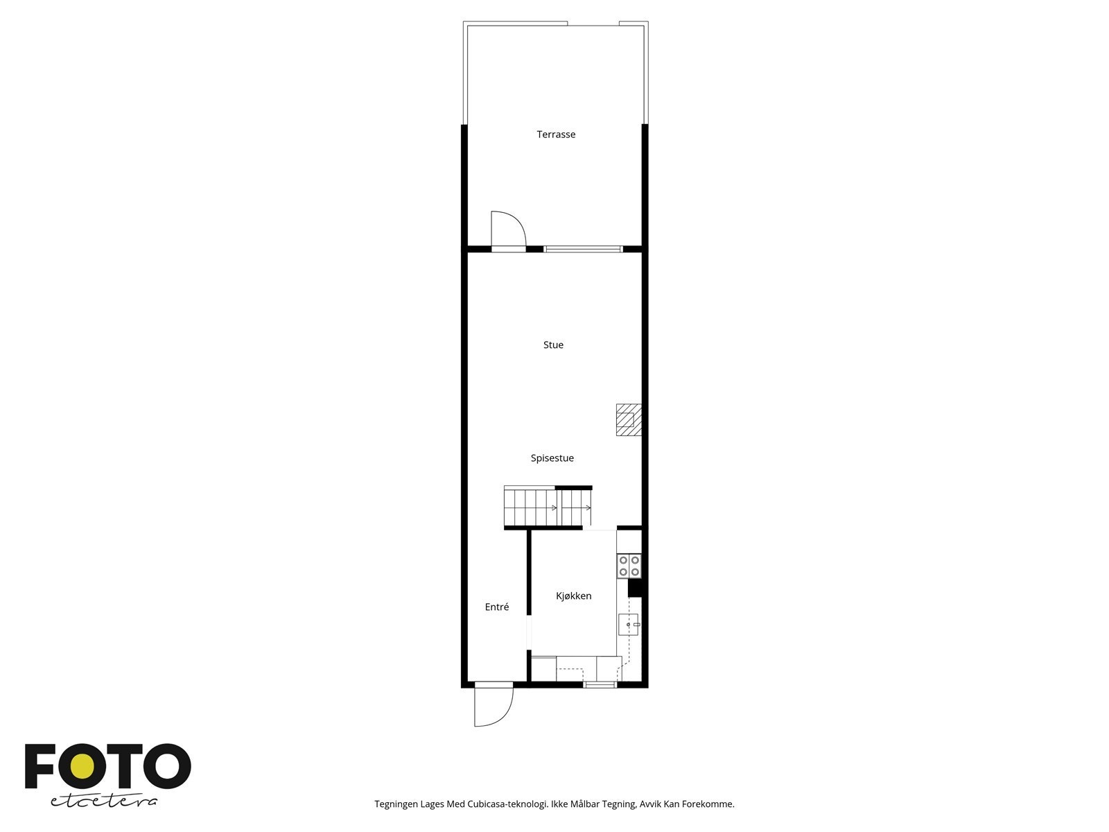 Planskisse 1.etasje - ikke målbar. Galleribilde
