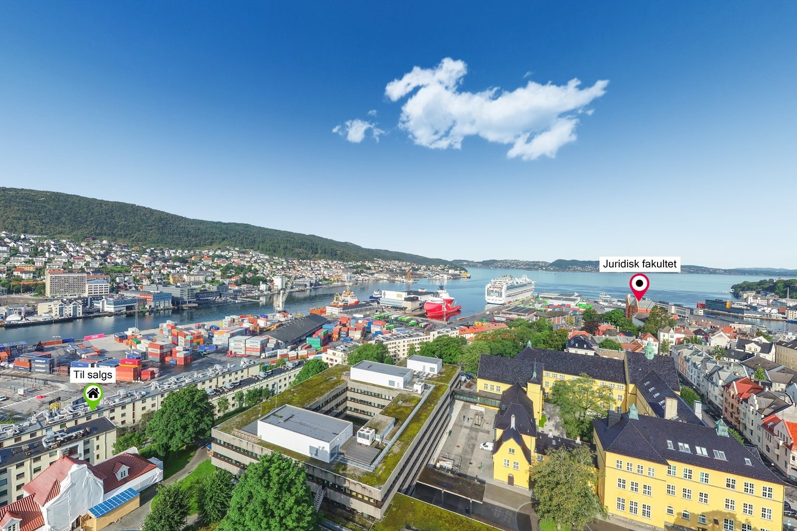 Sentralt. Gåavstand til sentrum og div. skoler. Galleribilde