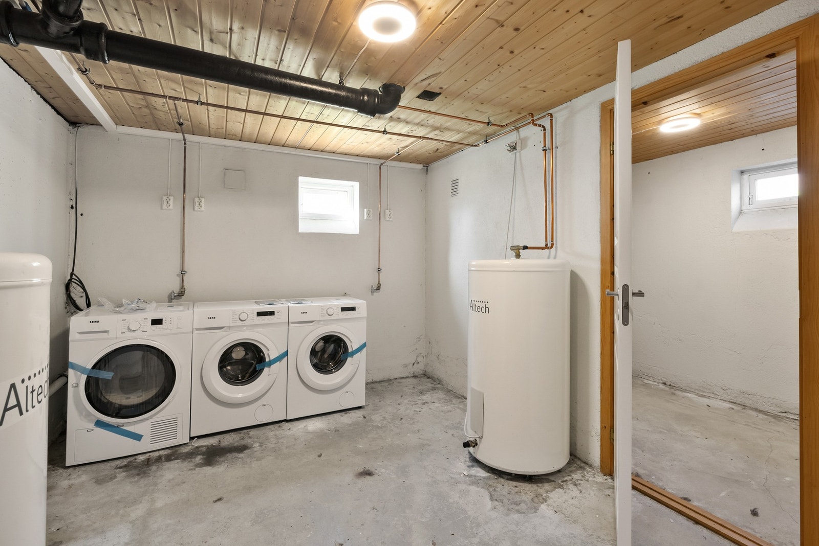 Felles vaskekjeller. Galleribilde