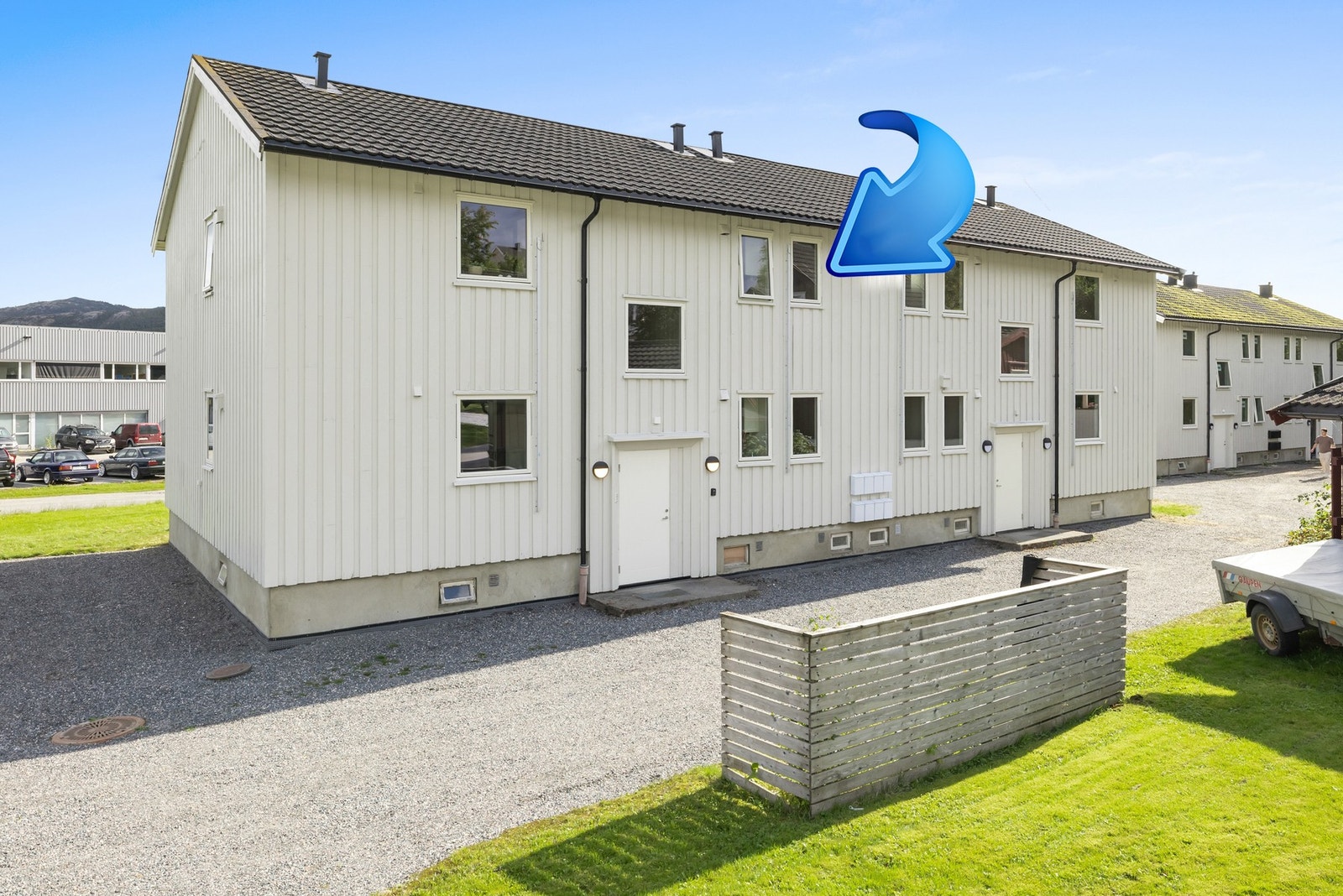 Arealeffektiv 2-roms leilighet i Bjørumsbrekka 10 A presenteres for salg! Galleribilde