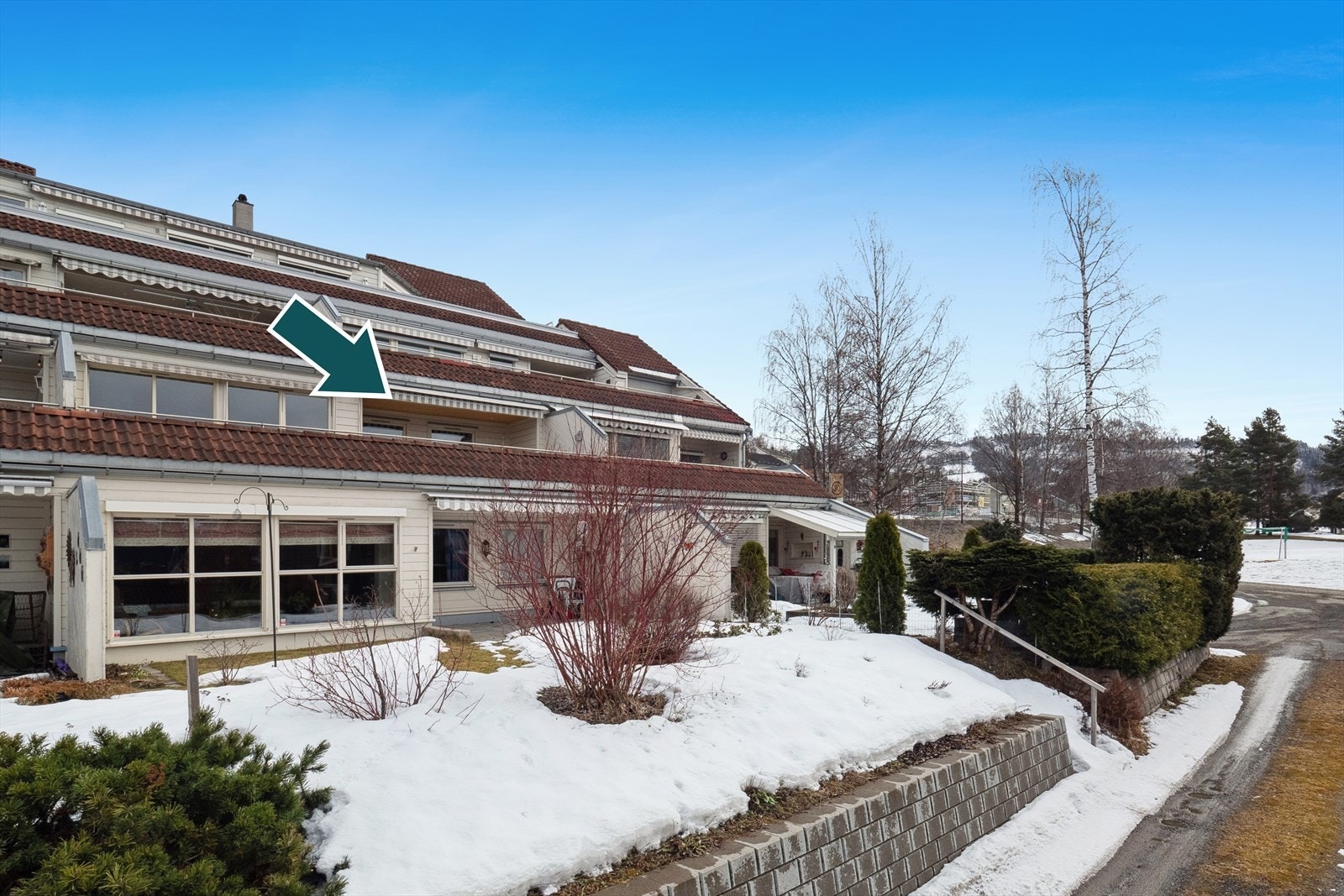 Vestvendt beliggenhet. Galleribilde