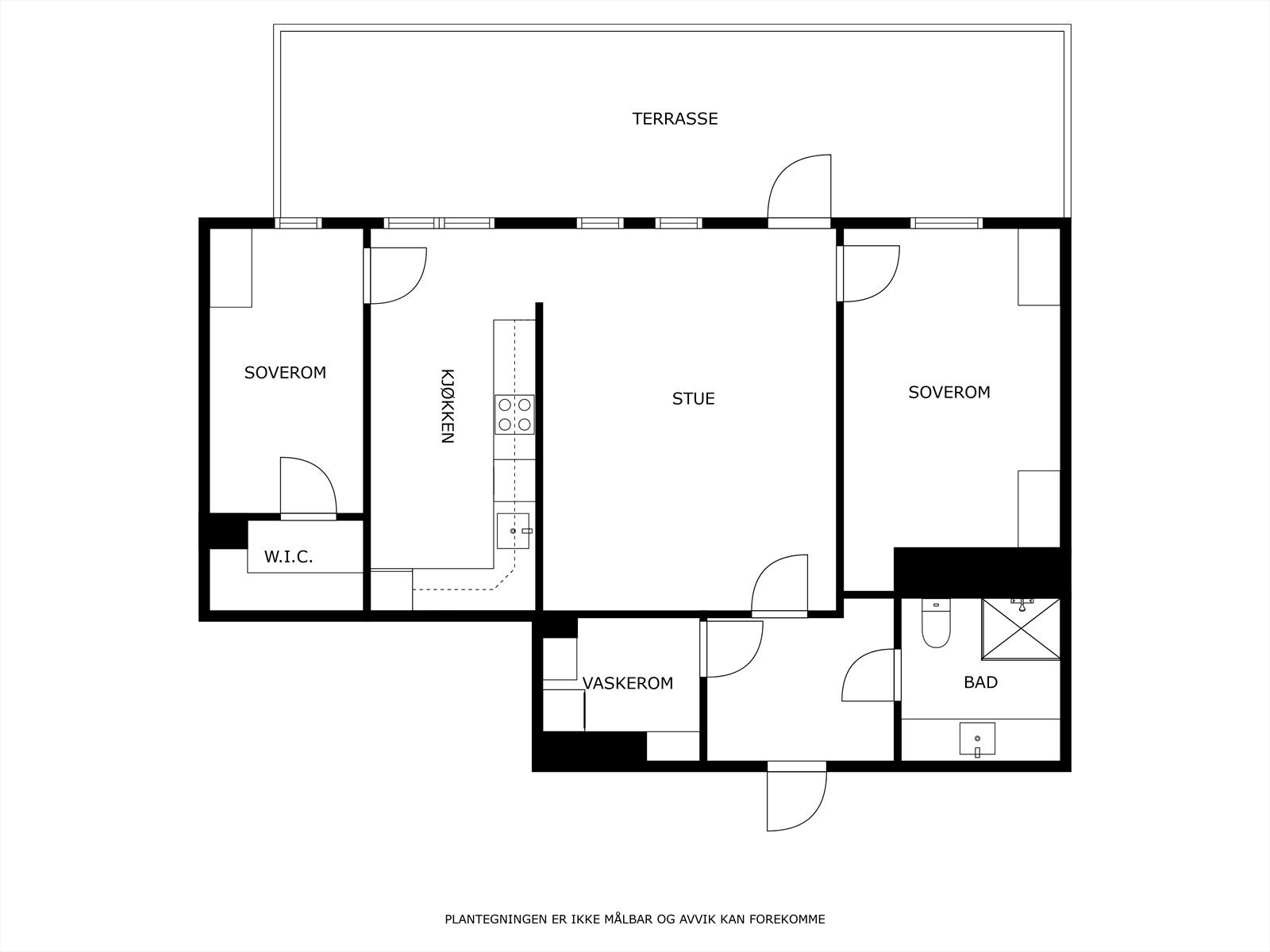 Planskisse Galleribilde