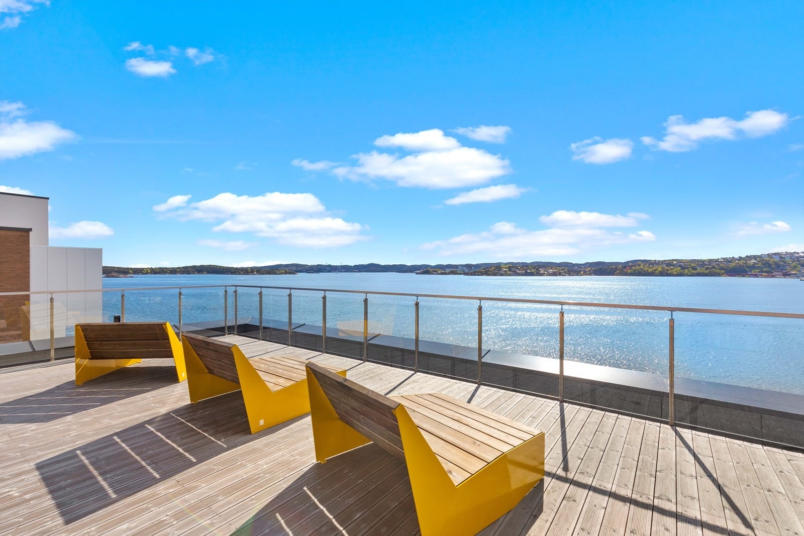 Takterrasse. Galleribilde