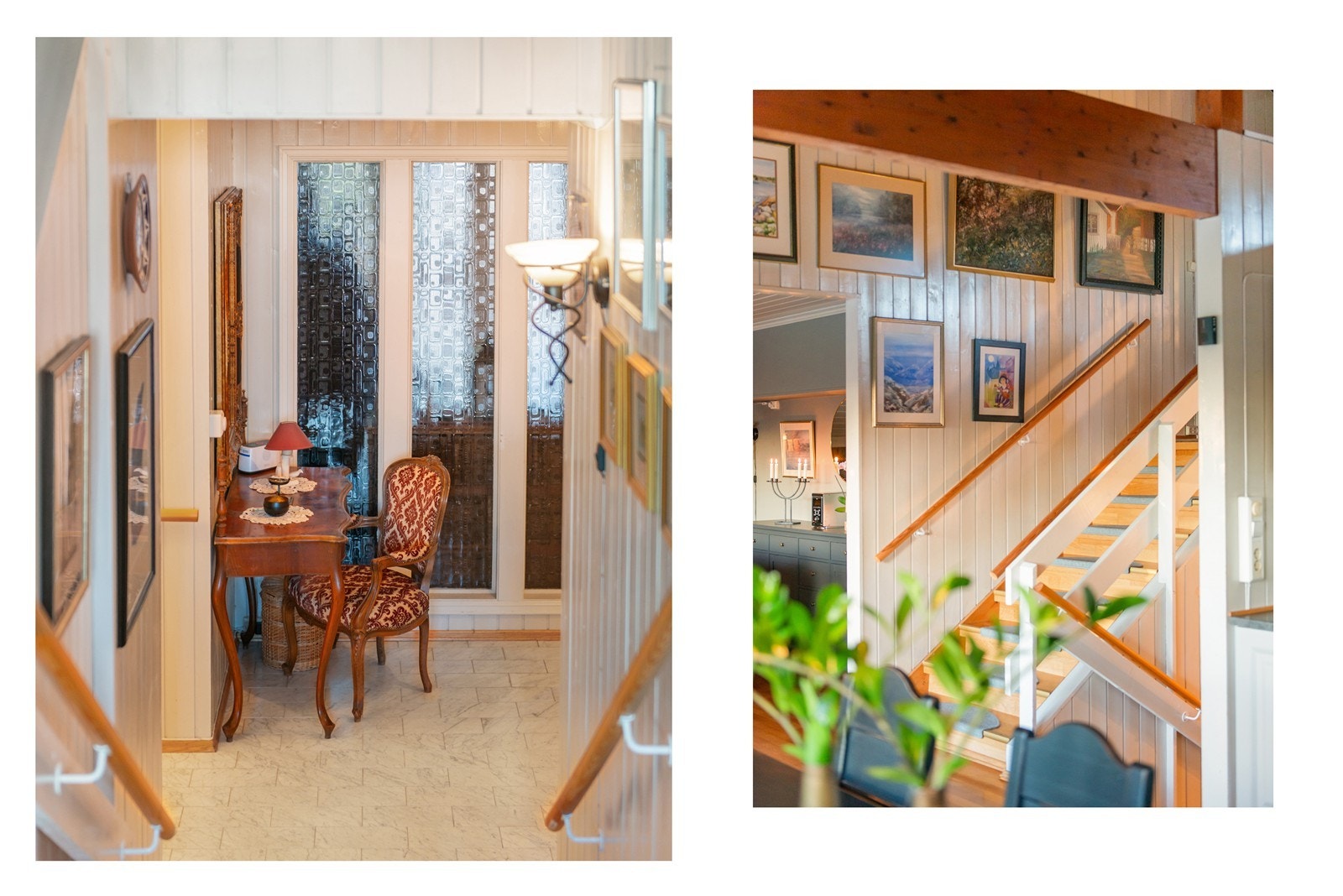 Det er en fin flyt mellom etasjene Galleribilde